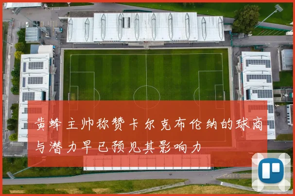 黄蜂主帅称赞卡尔克布伦纳的球商与潜力早已预见其影响力